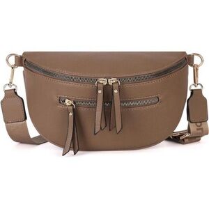 - NWT Crossbody Bags, Sling Bag with Adjustable Strap BROWN
